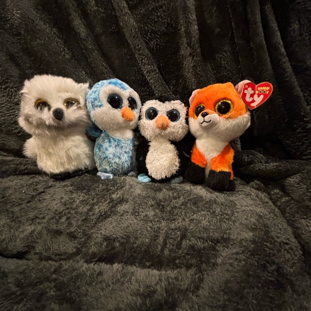 Ty Beanie Boos Plushies Bundle